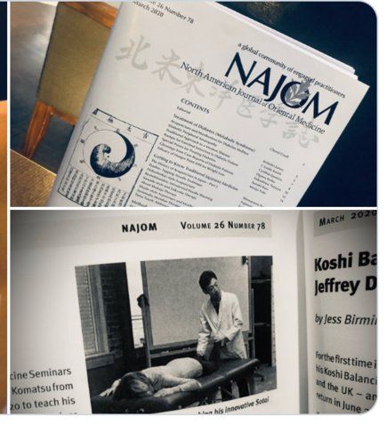 『North American Journal of Oriental Medicine (北米東洋医学誌)』2020年3月号